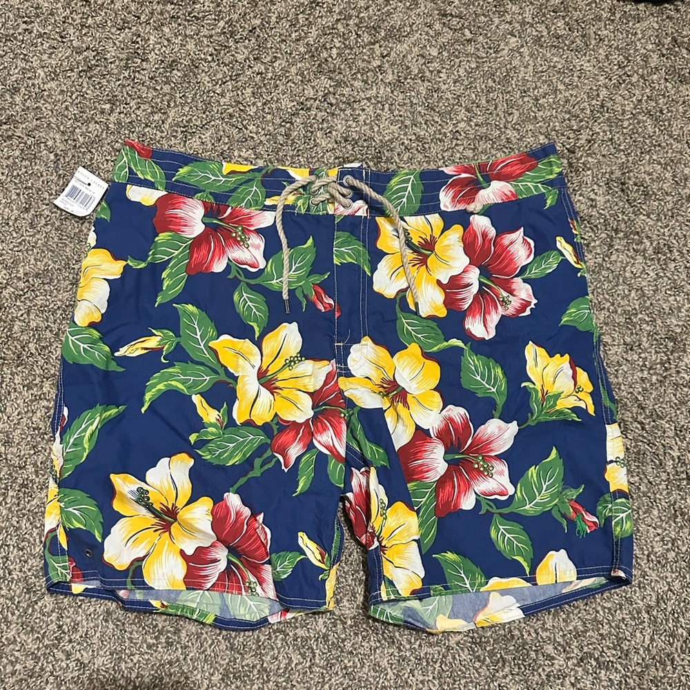 Ralph Lauren Floral Swimming Trunks